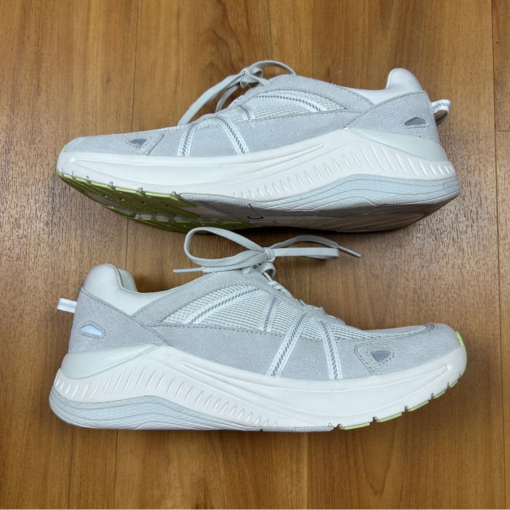 Dansko Poppy Sneakers Women Size 40 Gray White‎ Comfort Walking Shoes